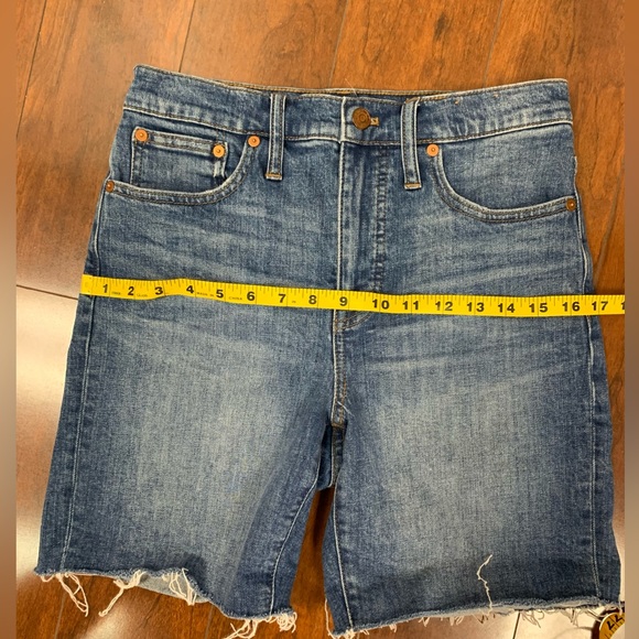 Madewell High Rise Mid Length Shorts - Picture 7 of 10